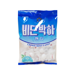 (박스) 크라운)비단박하캔디 140g x 20개
